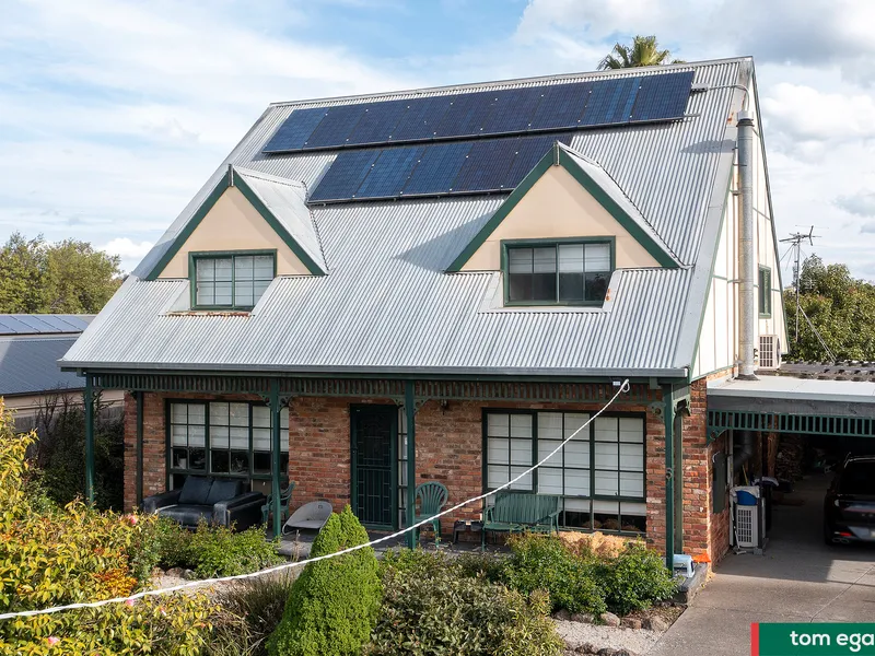 An interesting and inviting family home on 1012m2