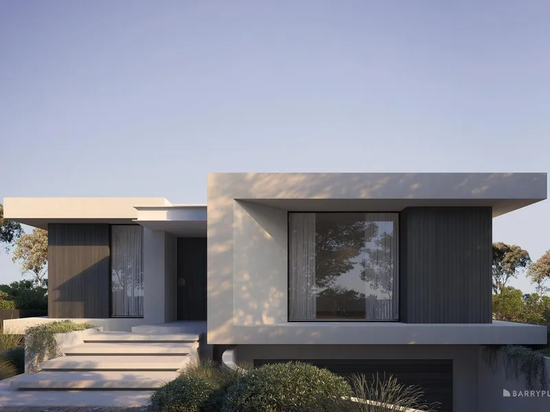 Bulleen Residence with Rooftop Terrace, Private Theater, and Wellness Retreat