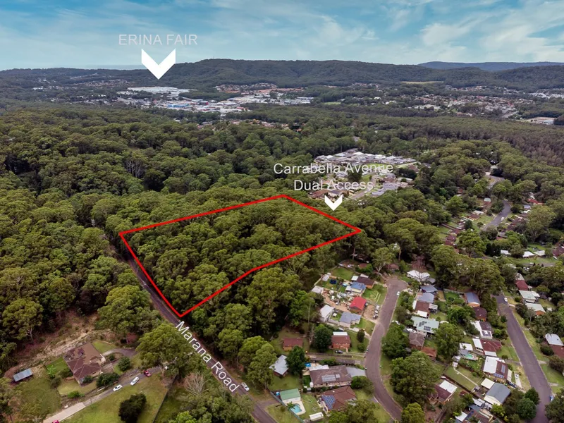 FABULOUS 2.51ha BLOCK WITH DUAL ACCESS