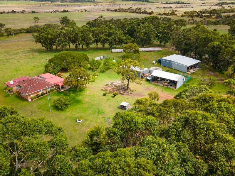Farmstead on 158 Acres close to town!
