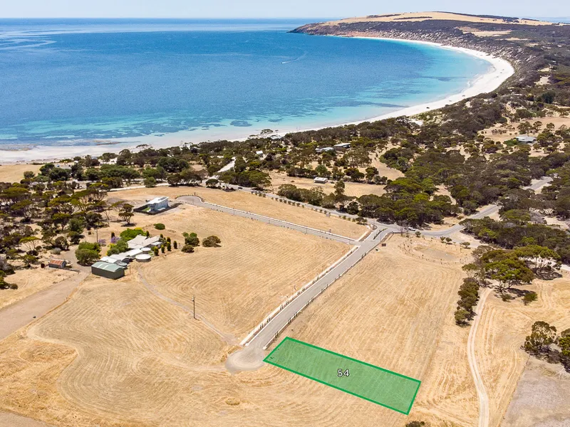 Lot 54 Seaside Land Release Emu Bay 'It's where you want to be'
