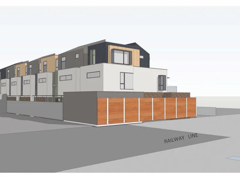 Plans And Permits For 7 Townhouses (RGZ-1)