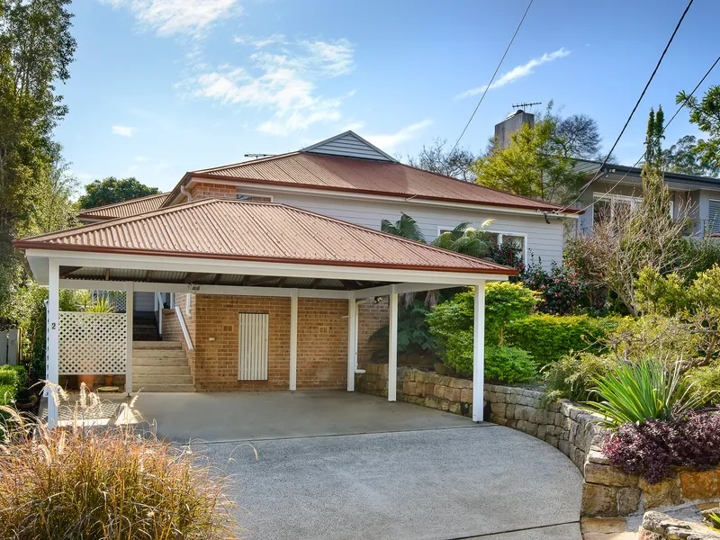 Private bush setting vista