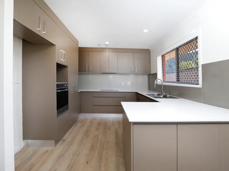 Recently updated with large yard