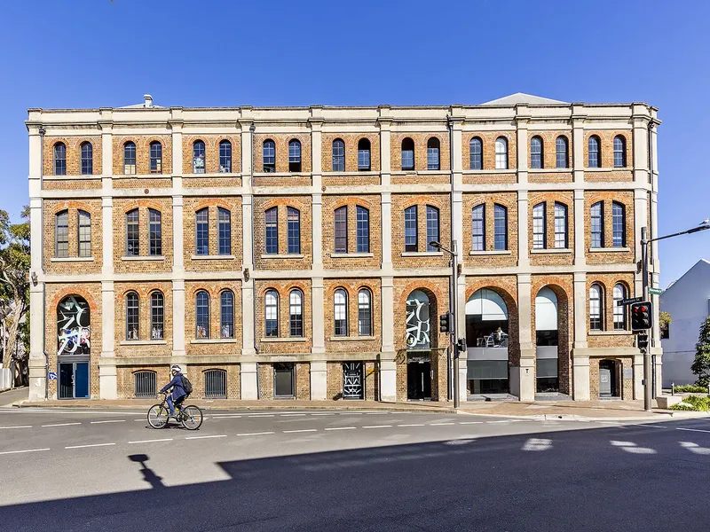 Entry Via Ivy Lane - Premier apartment set in 'The Foundry'; 95sq. including balcony