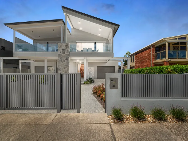 Luxury beachfront living