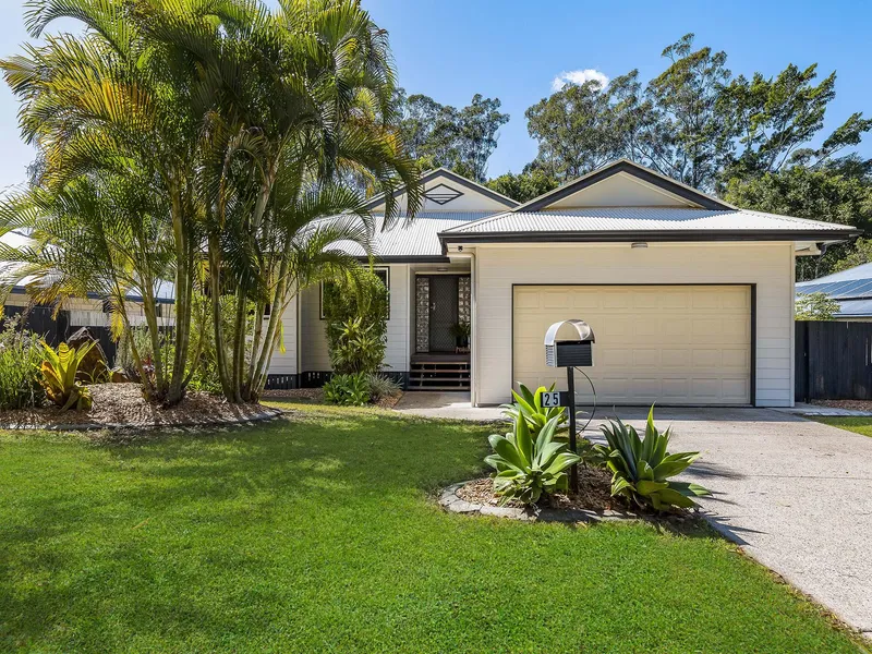 Peaceful location with reserve backdrop