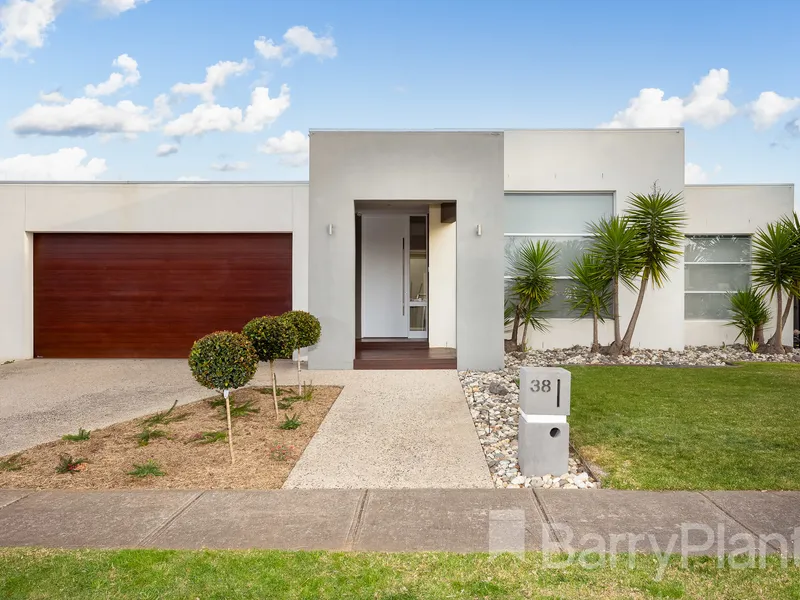Architecturally designed and built. Land size 842m2 approximately.