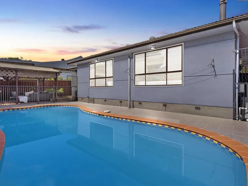 Blissful Single Level Home with a Pool, AC and Water included