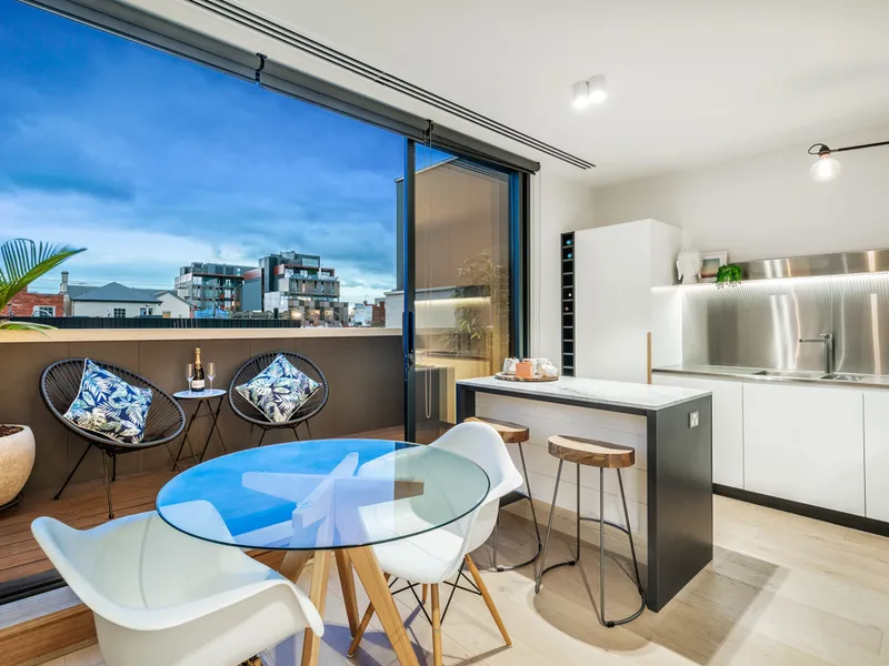 Boutique townhouse living with sleek and sophisticated charm