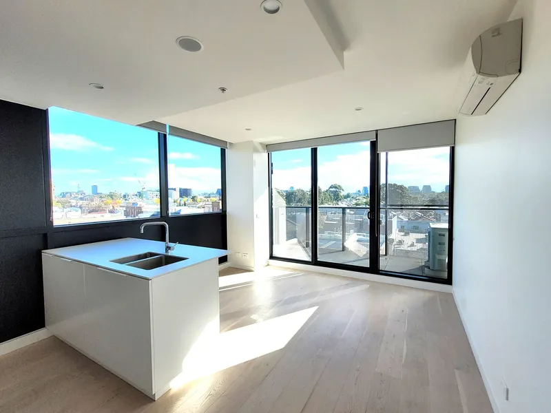 MODERN & SLEEK WITH CITY VIEWS! Coveted NOIR building just off Chapel st.