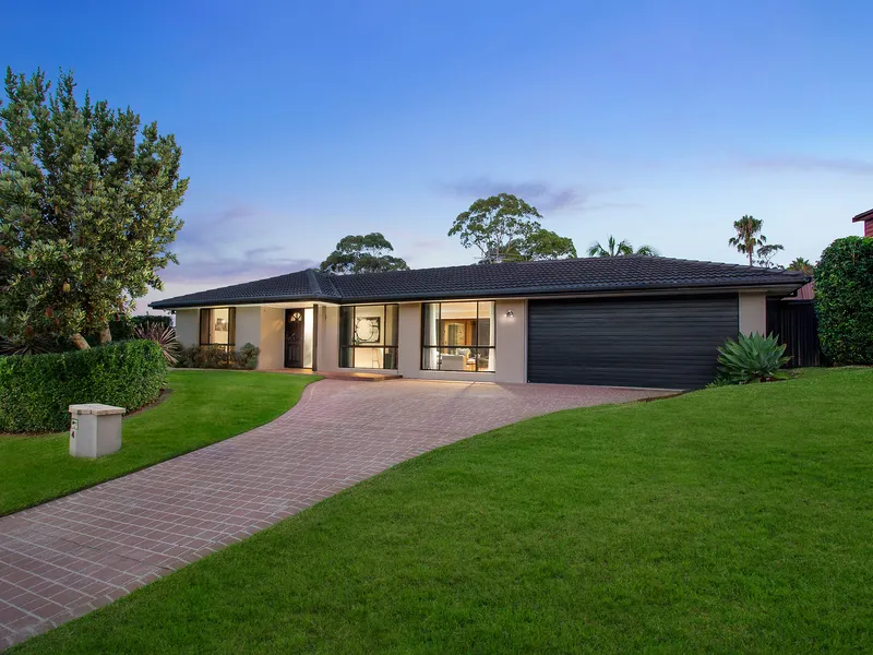 Immaculate family home offering peaceful lifestyle