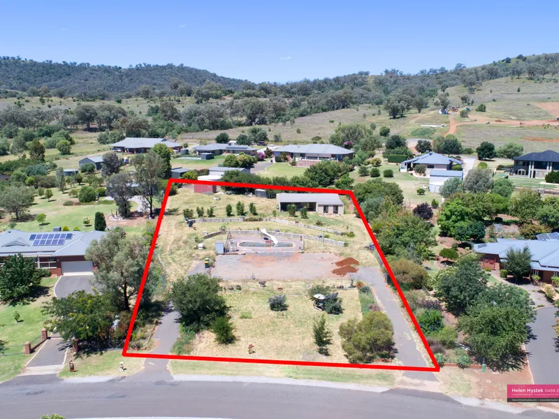 1 Acre ready to build on -  has a pool and a shed