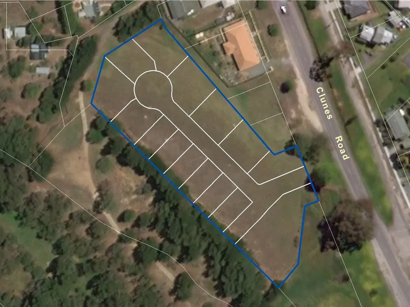 Next Level Creswick Development Opportunity! 15 Lots
