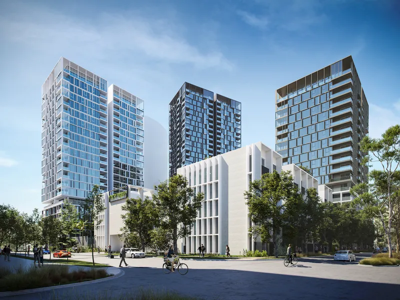 Vivacity Apartments Stage 2 by JQZ on the door step of Sydney Olympic Park