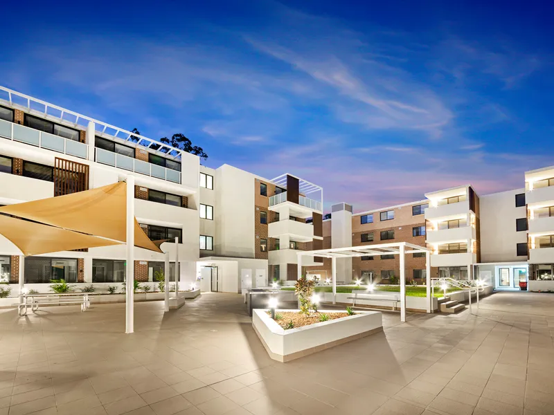 Spacious 2 bedroom 2 bathroom and security car space - Available from 9 Aug 2021