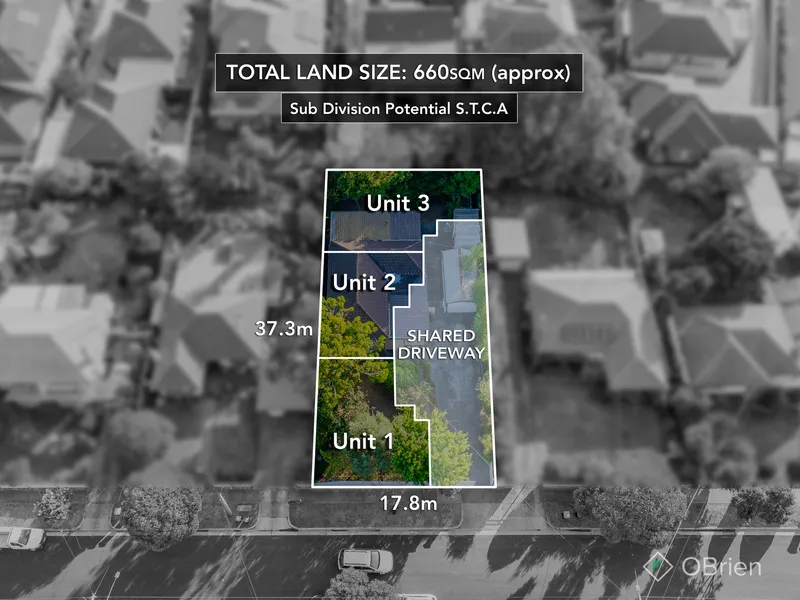 Renovate or Detonate. Huge 660m2 (approx.) of Prime Land with Subdivision Potential (S.T.C.A)