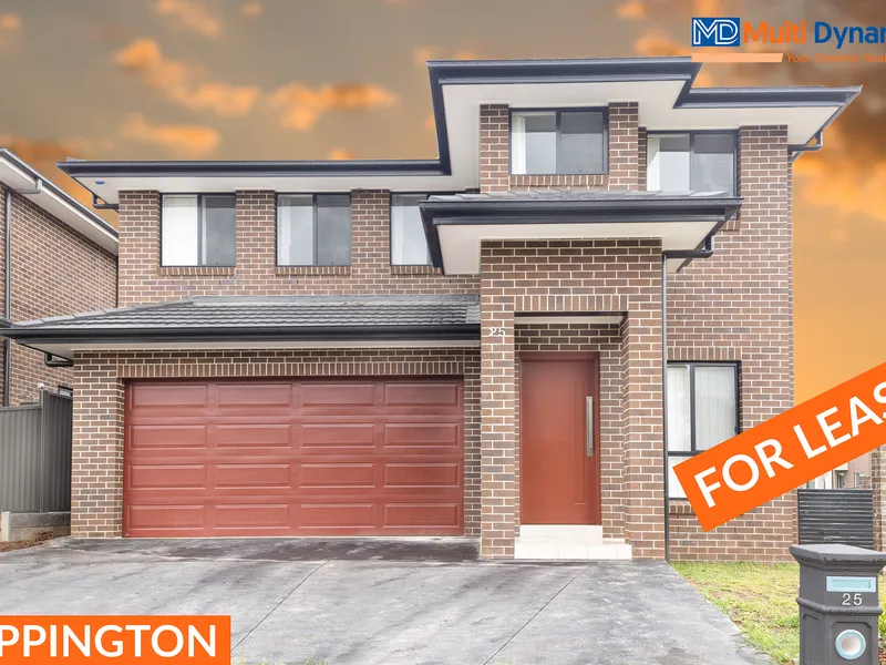 BRAND NEW HOME WITH LUXURIOUS FINISH.