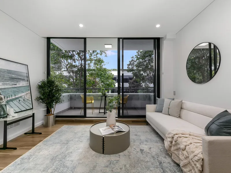 Cozy Style 1 bed with Entertainers balcony
