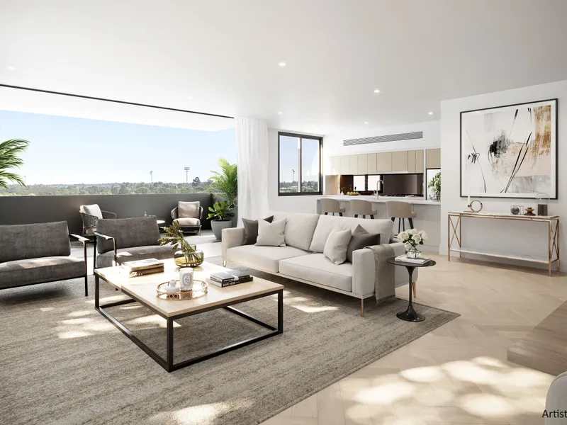 Luxury north facing apartments & townhomes in the heart of Rouse Hill