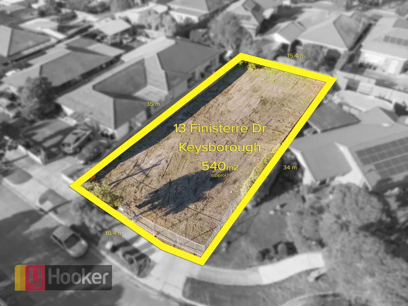 Position perfect- Vacant land,