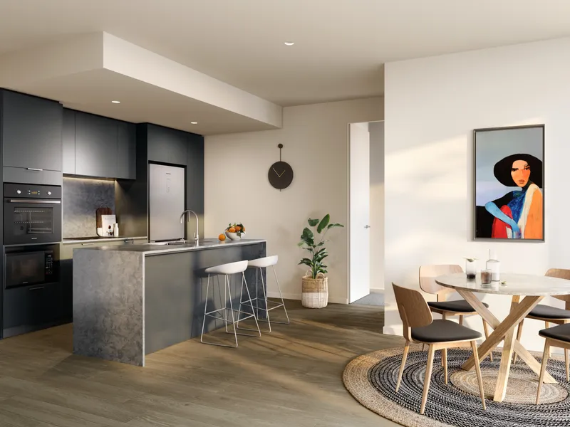 Light-filled 2-bedroom apartment. Save 50% on stamp duty*