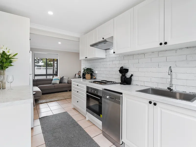 Three-bedroom unit moment from Wamberal Beach