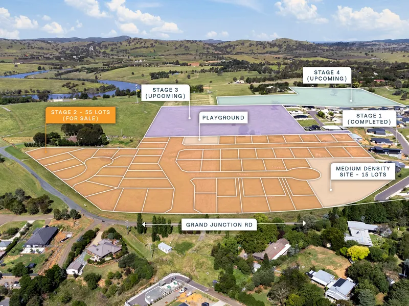 Wellington Estates Yass - Shovel Ready 70 Lot Residential Subdivision