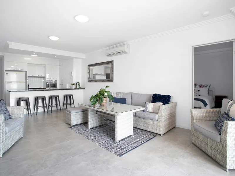 Sweeping Ocean Views in an exclusive Mackay Harbour location.