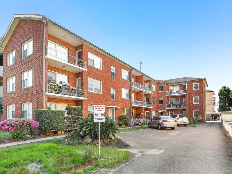 Modern two bedroom unit