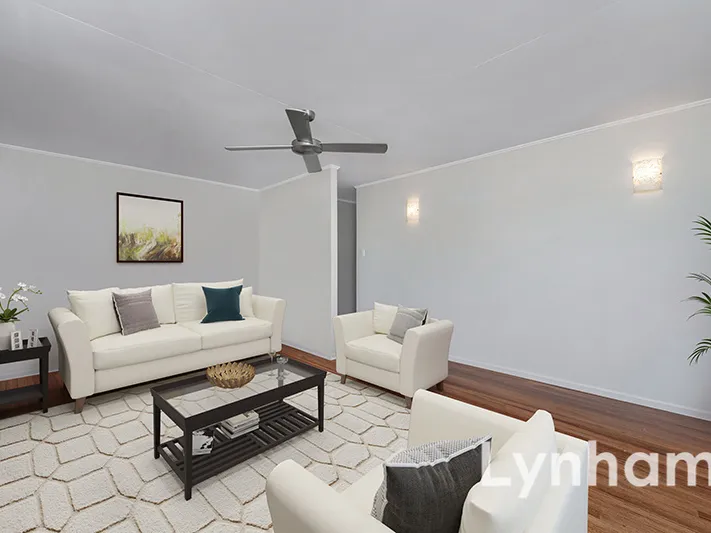 Large Deck with Powered Three Bay Shed