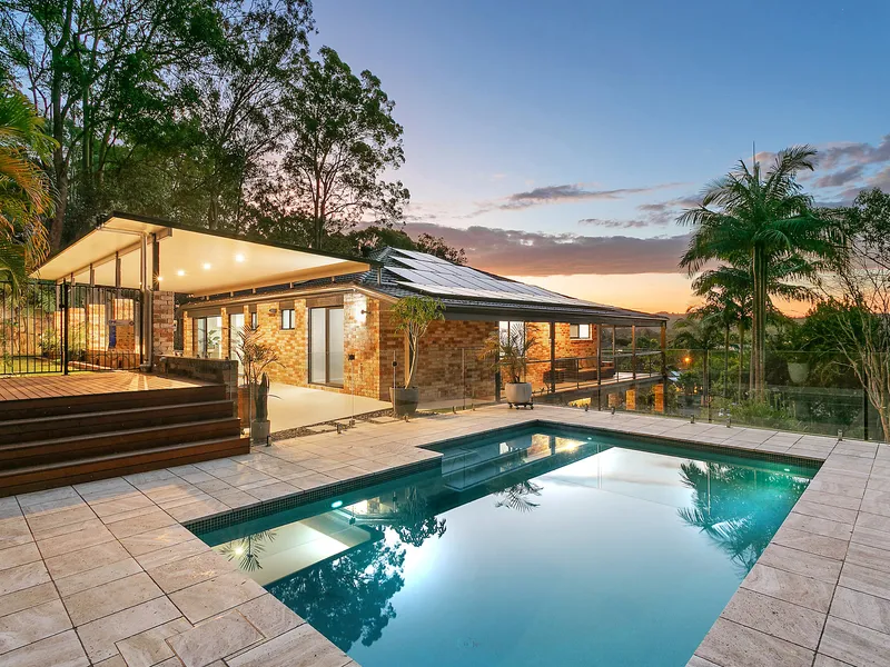 Idyllic lifestyle property with stunning views, moments to Palm Beach