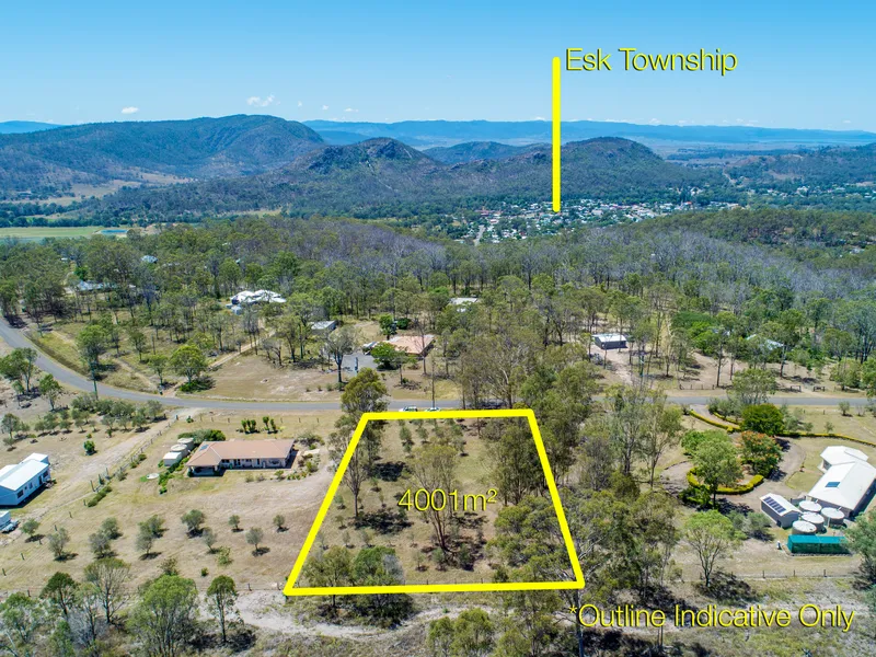 1 Acre Nestled Above Esk Township – Rare Find