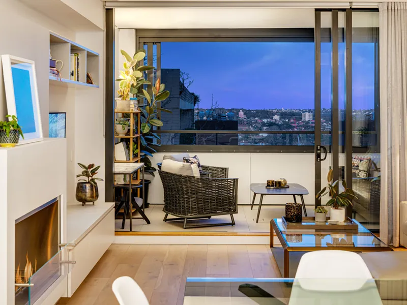 East facing semi-like layout exquisite urban sanctuary in the heart of North Sydney