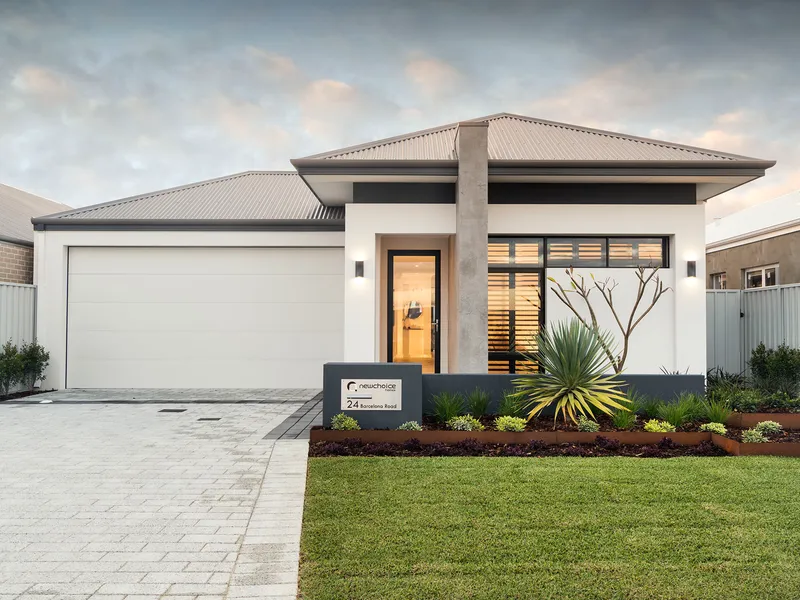 Packages available from $464,450 on titled land
