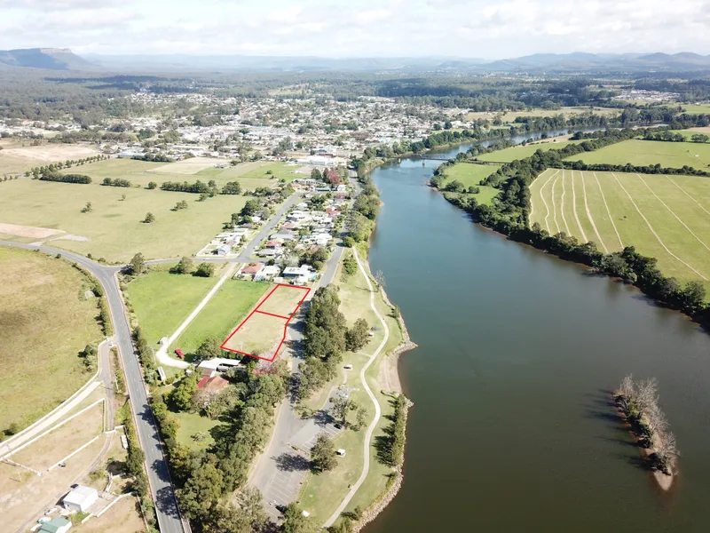 Endless opportunity to advance a riverside location that's bursting with potential