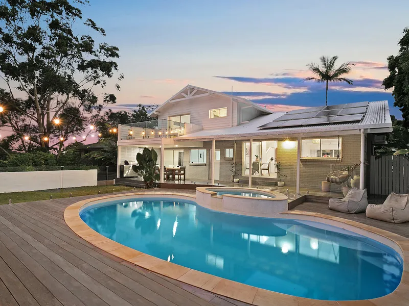 Fully renovated resort-style oasis with sweeping lake vistas