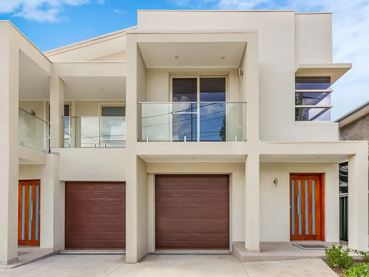 Near new architecturally designed duplex