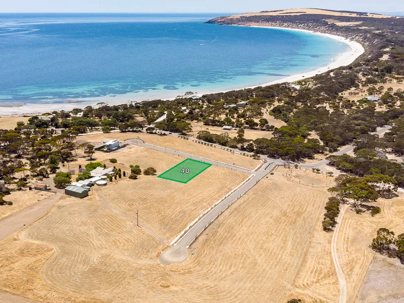 Lot 40 Seaside Land Release Emu Bay 'It's where you want to be'