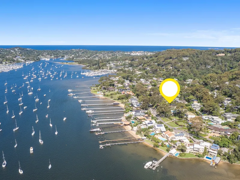Luxurious sanctuary with glistening Pittwater views
