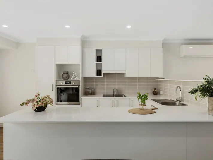 North facing, light filled living area