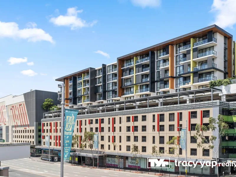 One Bed Plus Huge Study Above Top Ryde Shopping Centre