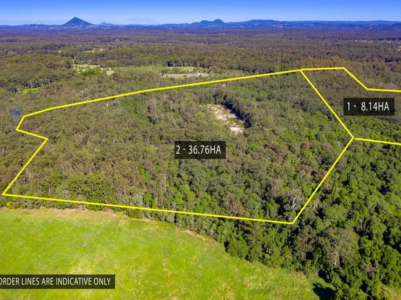 90 ACRES WITH POTENTIAL FOR SMALL SCALE VISITOR ACCOMMODATION (STCA)