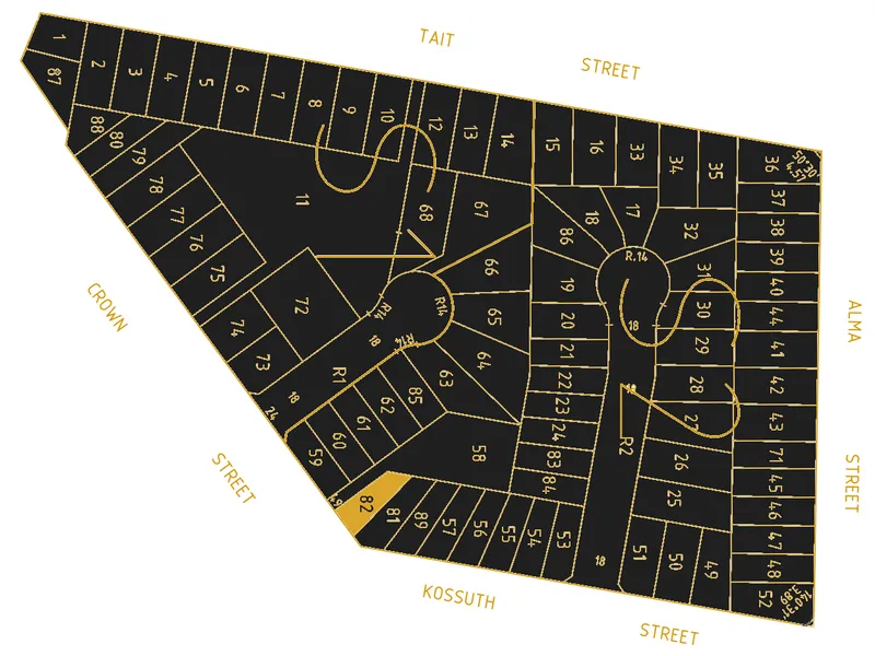 Great value land block available for sale in Crown Street
