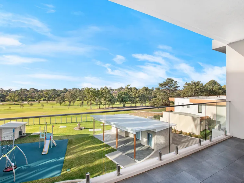 BRAND NEW RESORT STYLE LIVING WITH SWEEPING GOLF COURSE VIEWS & NORTH ASPECT