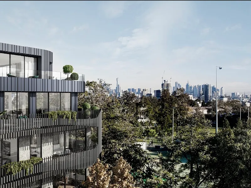 Rare designer residence opposite lush parkland close to CBD 