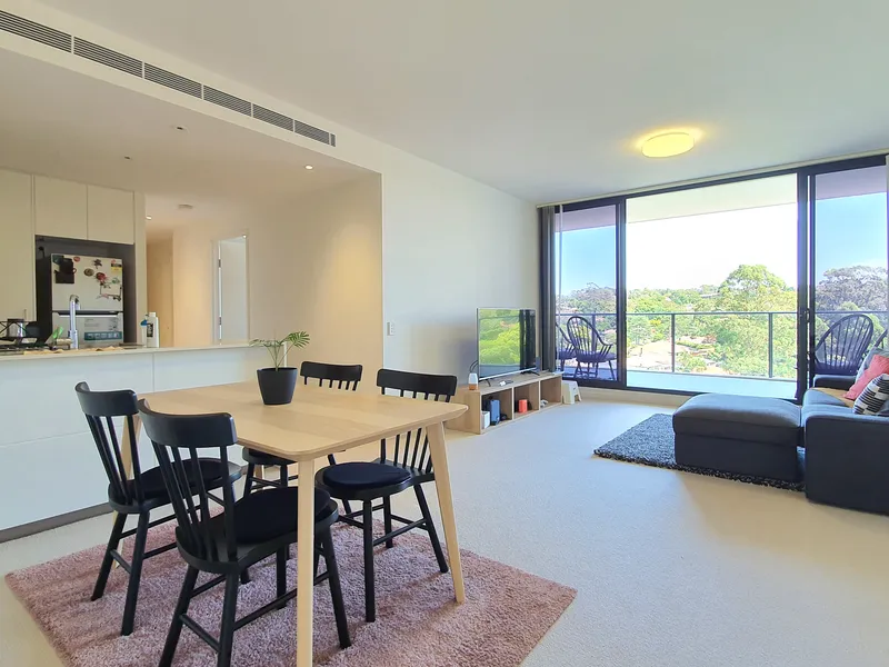 Modern 2 bedroom Apartment with District Views