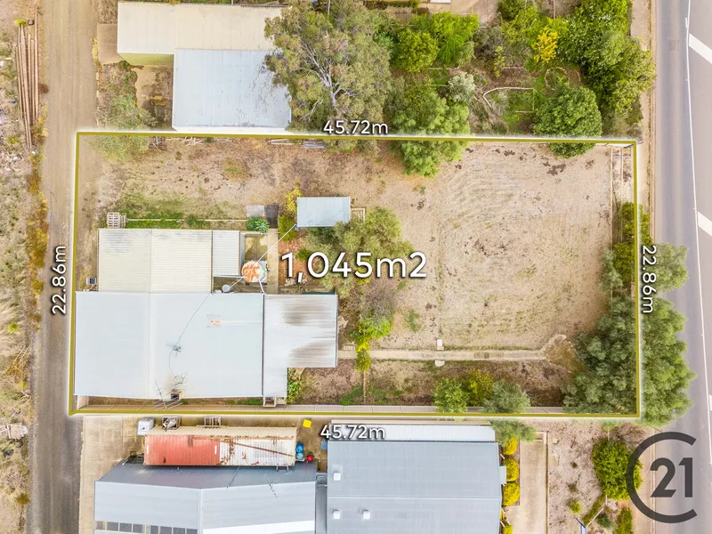 Prime Location with Commercial Potential 