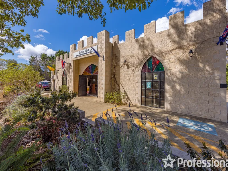 Iconic castle on Gallery Walk