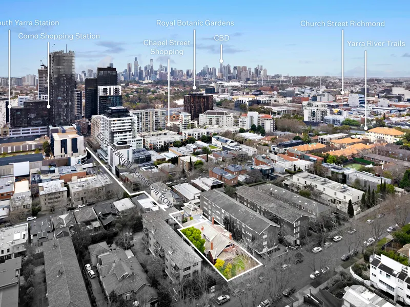 Rare South Yarra Offering, Permit Approved with Existing Dwellings